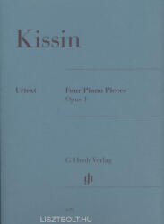 Evgeny Kissin: Evgeny Kissin: Four Piano Pieces op. 1 (ISBN: 9780201813722)