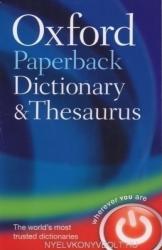 Oxford Paperback Dictionary & Thesaurus - Oxford Dictionaries (ISBN: 9780199558469)