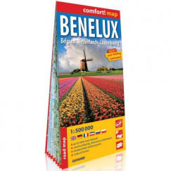 Benelux államok Comfort térkép 2020 1.500 000 (2020)