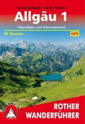 Allgäu 1 - Oberallgäu I Kleinwalsertal túrakalauz Bergverlag Rother német RO 4289 (2009)