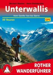 Unterwallis - Vom Genfer See bis Sierre túrakalauz Bergverlag Rother német RO 4128 (2009)