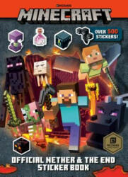 Minecraft Official the Nether and the End Sticker Book (Minecraft) - Stephanie Milton, Random House (ISBN: 9780593124697)