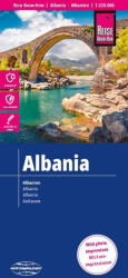 Albánia térkép - Reise Know-How-2022 (ISBN: 9783831774333)