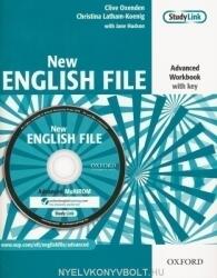 New English File Advanced Workbook with MultiROM Pack - Clive Oxenden (ISBN: 9780194594639)