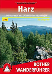 Harz túrakalauz Bergverlag Rother német RO 4257 (2010)