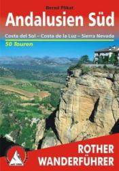 Andalusien Süd - Costa del Sol I Costa de la Luz I Sierra Nevada túrakalauz Bergverlag Rother német RO 4147 (2010)