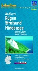 Rügen, Stralsund, Hiddensee kerékpár térkép (2010)