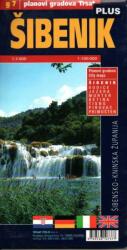 Sibenik térkép 1: 3000 (ISBN: 9789536107377)