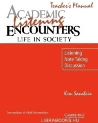 Academic Listening Encounters: Life in Society Teacher's Manual - Kim Sanabria (ISBN: 9780521754842)