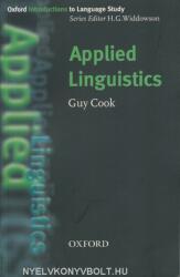Applied Linguistics - Guy Cook (ISBN: 9780194375986)