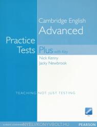 Practice Tests Plus CAE New Edition Students Book with Key/CD Rom Pack - Nick Kenny (ISBN: 9781405881197)