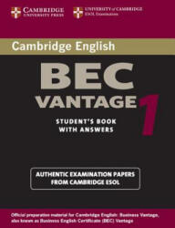 Cambridge BEC Vantage 1 - University of Cambridge Local Examinations Syndicate (ISBN: 9780521753043)