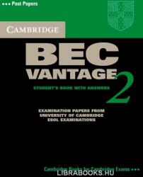 Cambridge BEC Vantage 2 Student's Book with Answers - Cambridge ESOL (ISBN: 9780521544542)