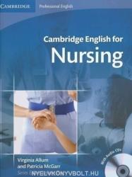 Cambridge English for Nursing Intermediate Plus Student's Book with Audio CDs (ISBN: 9780521715409)
