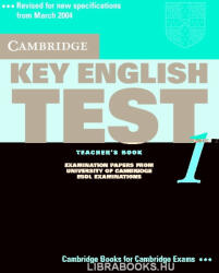 Cambridge Key English Test 1 Manual pentru profesori (ISBN: 9780521528092)