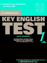 Cambridge Key English Test 1 Official Examination Past Papers 2nd Edition Student's Book with Answers (ISBN: 9780521528085)
