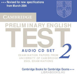 Cambridge Preliminary English Test 2 Official Examination Past Papers 2nd Edition Audio CDs (ISBN: 9780521754705)