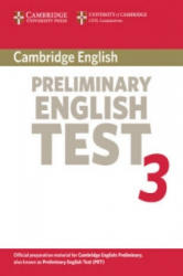 PET Practice Tests - Cambridge ESOL (ISBN: 9780521754729)