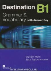 Destination B1 Grammar And Vocabulary Key (ISBN: 9780230035362)