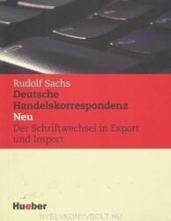 Deutsche Handelskorrespondenz Neu - Rudolf Sachs (ISBN: 9783190016624)
