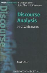 Discourse Analysis - Widdowson (ISBN: 9780194389211)