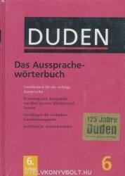 Das Aussprachewörterbuch (6. Auflage) - Der Duden In 12 Bänden/Band 6 (ISBN: 9783411040667)
