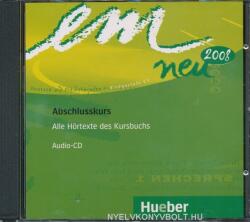 em neu 2008 Abschlusskurs Audio-CD - Michaela Perlmann-Balme, Susanne Schwalb, Dorte Weers (ISBN: 9783195316972)