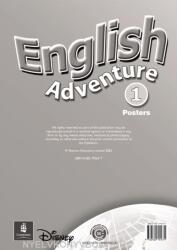 English Adventure Level 1 Posters - Anne Worrall (ISBN: 9780582791671)