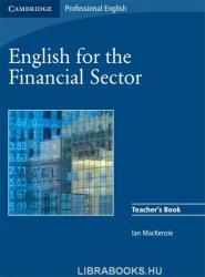 English for the Financial Sector Teacher's Book (ISBN: 9780521547260)