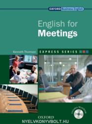 Express Series: English for Meetings - Kenneth Thomson (ISBN: 9780194579339)