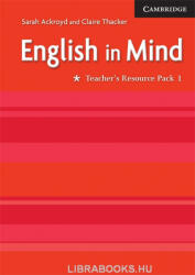 Sarah Ackroyd, Claire Thacker: English in Mind 1 Teacher's Resource Pack (ISBN: 9780521750523)