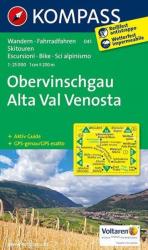 041. Obervinschgau, Alta Val Venosta turista térkép Kompass 1: 35 000 (2011)