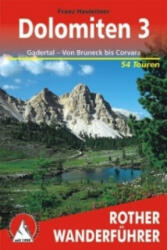 Dolomiten 3 - Gadertal von Bruneck bis Corvara túrakalauz Bergverlag Rother német RO 4060 (2010)