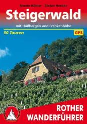 Steigerwald - Mit Haßbergen und Frankenhöhe túrakalauz Bergverlag Rother német RO 4270 (2011)