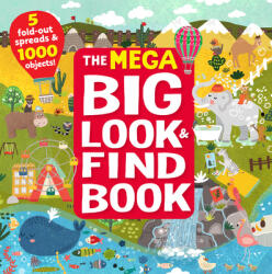 The Mega Big Look & Find Book: 5 Fold-Out Spreads & 1000 Objects! - Clever Publishing (ISBN: 9781951100469)