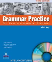 Grammar Practice for Pre-Intermediate Student Book with Key Pack - Rob Metcalf (ISBN: 9781405852968)