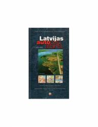 Lettország autós atlasz JANA SETA, Lettország térkép 1: 200e (2011)