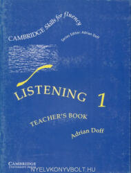Adrian Doff, Carolyn Becket: Listening 1 Teacher's book (ISBN: 9780521478700)