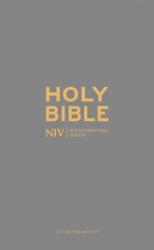 NIV Pocket Charcoal Soft-tone Bible with Zip (2011)
