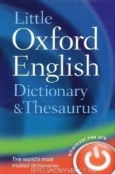 Little Oxford Dictionary and Thesaurus (ISBN: 9780199534814)
