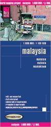 Malaysia térkép Reise 1: 800 000, 1: 100 000 Malajzia térkép (2010)