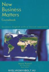 Powell-Martínez-Jillett: New Business Matters Coursebook (ISBN: 9780759398566)