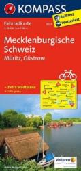3021. Mecklenburgische Schweiz, Müritz, Güstrow kerékpáros térkép 1: 70 000 Fahrradkarten (2010)