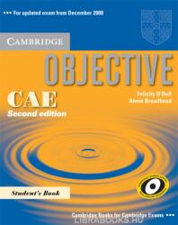 Objective CAE Student's Book - Felicity O´Dell (ISBN: 9780521700566)
