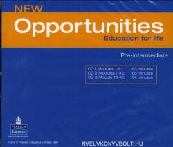 New Opportunities Pre-Intermediate Class Audio CDs (ISBN: 9780582851955)