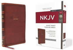 NKJV Holy Bible, Giant Print Thinline Bible, Brown Leathersoft, Red Letter, Comfort Print: New King James Version (ISBN: 9780785231691)