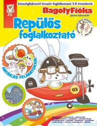 Bagolyfióka - Repülős Kreatív matricás foglalkoztató (ISBN: 9786155970320)