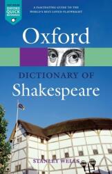 Oxford Dictionary Of Shakespeare (ISBN: 9780192806383)