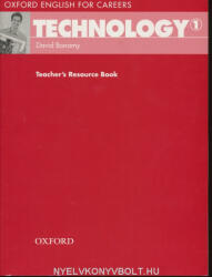 David Bonamy: Technology 1 - Oxford English for Careers Teacher's Resource Book (ISBN: 9780194569514)