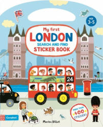 My First Search and Find London Sticker Book - BOOKS CAMPBELL (ISBN: 9781529025446)